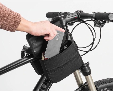 ROCKBROS Torba rowerowa na ramę -6,0 cala + sakwy (030-60BK)
