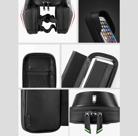 ROCKBROS Torba rowerowa na ramę -6,2 + sakwy (B53-6.2)