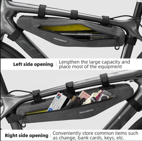 ROCKBROS Torba rowerowa pod ramę 1,5 L(AS052)