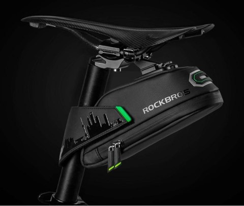 ROCKBROS Torba rowerowa podsiodłowa na klips duża (C27)