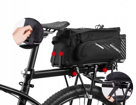 ROCKBROS Torba rowerowa tylna duża (A9BK)
