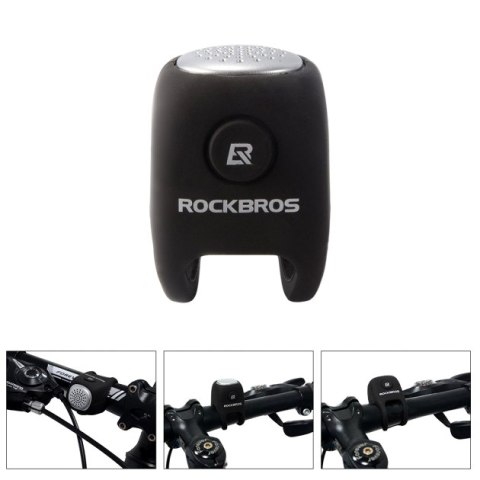 ROCKBROS Dzwonek do roweru Czarny (CB1709BK)