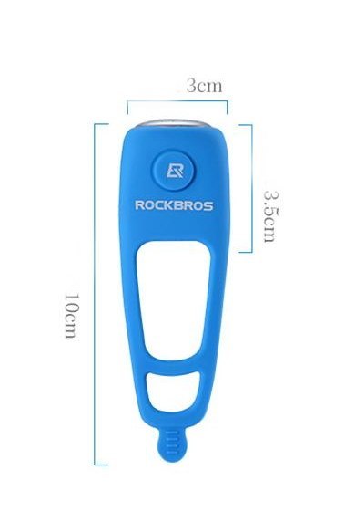 ROCKBROS Dzwonek do roweru Niebieski (CB1709GN)