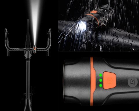 ROCKBROS Lampka rowerowa przednia 300LM (HL1704BC1101)