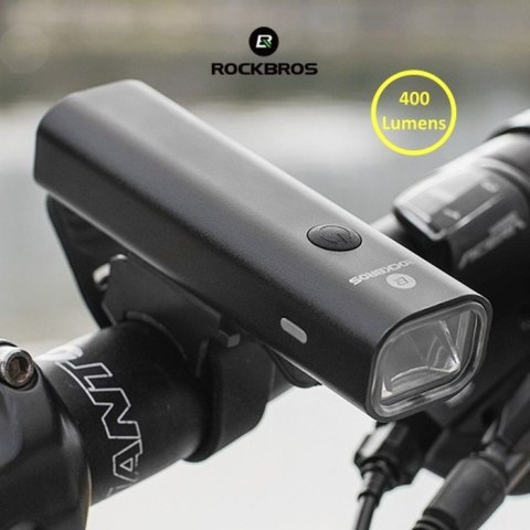 ROCKBROS Lampka rowerowa przednia 400LM (YQZJQD400LM)