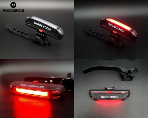 ROCKBROS Lampka rowerowa tylna (A54BK)