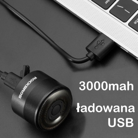 ROCKBROS Lampka rowerowa tylna (Q1)