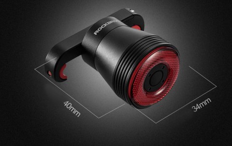 ROCKBROS Lampka rowerowa tylna pod siodło (TL907Q51)