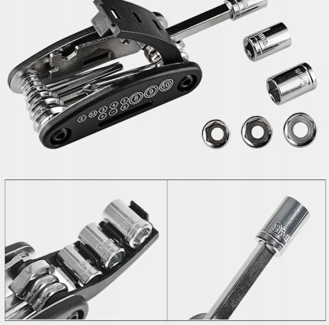 ROCKBROS Narzędzie wielofunkcyjne 16el (GJ1601)