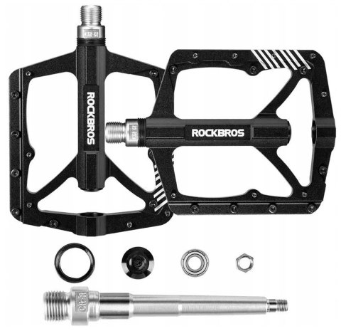 ROCKBROS Pedały rowerowe czarne (2018-12BBK)