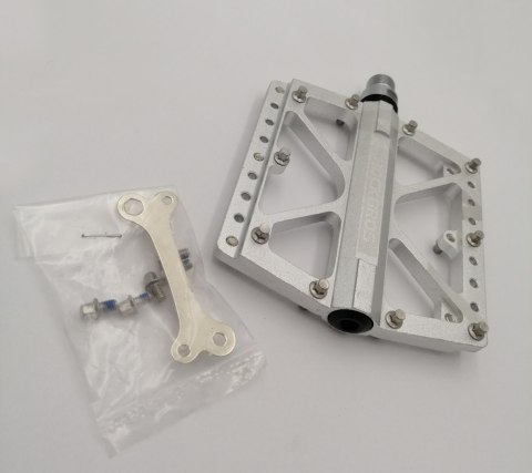 ROCKBROS Pedały rowerowe srebrne (2017-12AS)