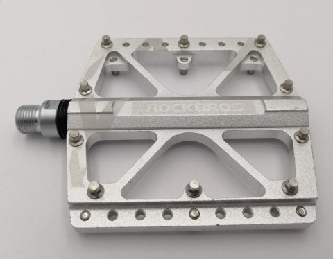 ROCKBROS Pedały rowerowe srebrne (2017-12AS)