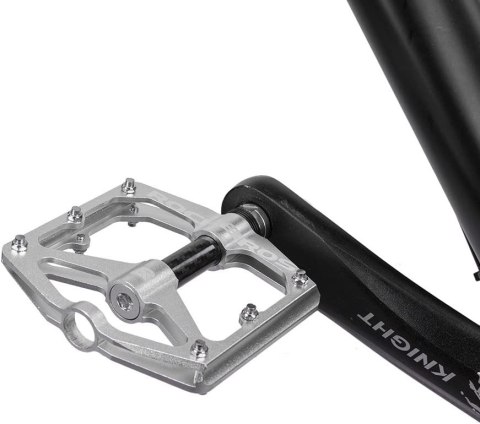 ROCKBROS Pedały rowerowe srebrne (2017-12ES)