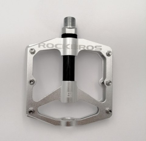 ROCKBROS Pedały rowerowe srebrne (2017-12ES)