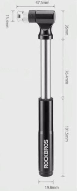 ROCKBROS Pompka rowerowa mała (JGPB11)