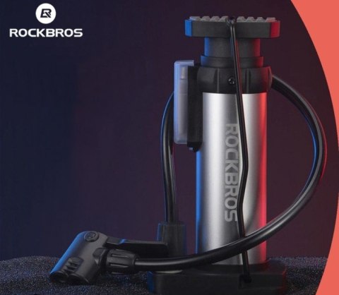 ROCKBROS Pompka rowerowa nożna (4522LBK)