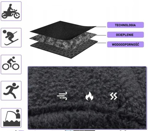 ROCKBROS Rękawiczki rowerowe (S091-4BK)