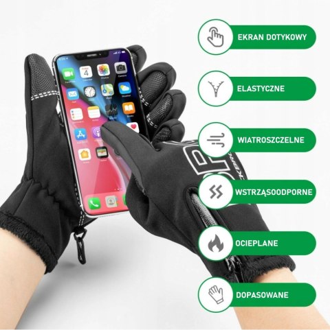 ROCKBROS Rękawiczki rowerowe (S091-4BK)