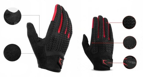 ROCKBROS Rękawiczki rowerowe (S169-1BR)