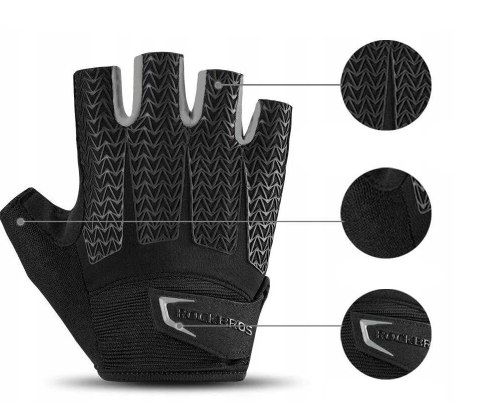 ROCKBROS Rękawiczki rowerowe (S169-BR)