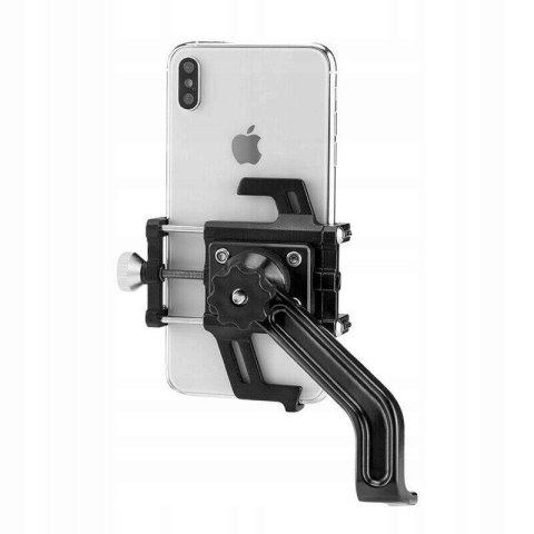 ROCKBROS Rowerowy uchwyt na telefon metalowy (699BK)