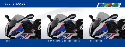 Szyba MRA YAMAHA YZF R1 RN12 2004-2006 forma R przyciemniana