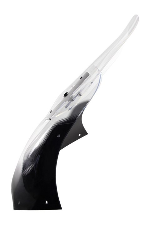 Uniwersalna szyba do motocykli bez owiewek MRA, forma SPS-A, przyciemniana