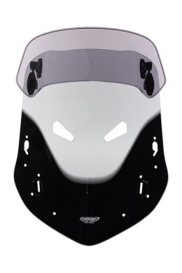 Uniwersalna szyba do motocykli bez owiewek MRA, forma VTNB-A, czarna