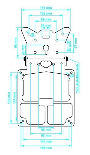 90153 Xtreme uniwersalna ramka tablicy rejestr.