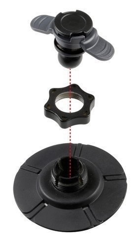 90456 Opti Stick, okrągłe mocowanie samoprzylepne