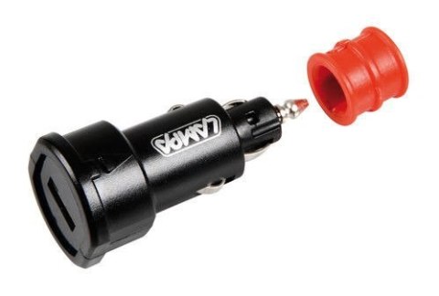 38879 Uni-Tech, uniwersalna ładowarka z 1 portem USB - szybkie ładowanie - 2400 mA - 12/32 V