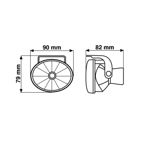 72350 - Luminux, światła drogowe - niebieskie