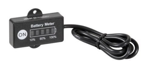 90107 Wyświetlacz LED ze wskaźnikiem stanu baterii, 12/24 V