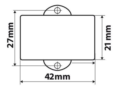 90107 Wyświetlacz LED ze wskaźnikiem stanu baterii, 12/24 V