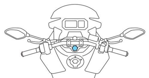 90457 Opti Tube, mocowanie w sztycy - Ø 15-17,2 mm