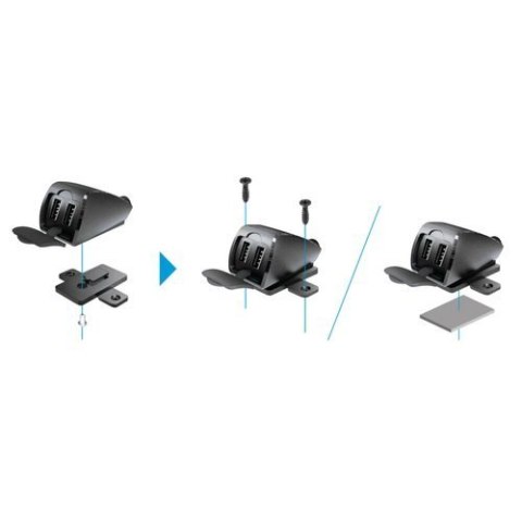 38827 Usb-Fix Trek 2, podwójna, wodoodporna ładowarka USB mocowana na śruby lub na taśmie - Ultra Fast Charge - 5400 mA - 12/24