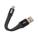38918 Breloczek z USB - Kabel Micro Usb, 10 cm
