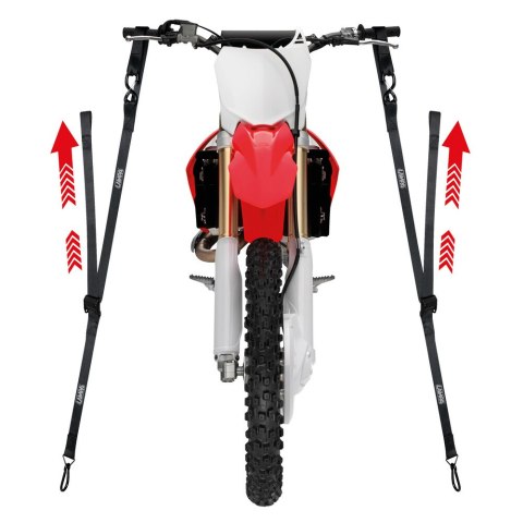 90585 Kraken Pull-Up, paski do mocowania motocykla