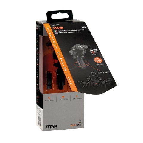 91597 Titan Opti Stem, mocowanie do widelca motocyklowego
