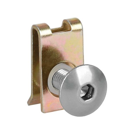 91655 Śrubki M5 do owiewek z blaszkami mocującymi - 10 sztuk - kolor srebrny