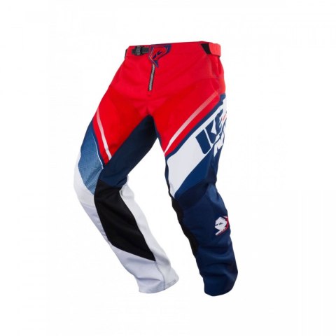 KENNY SPODNIE TRACK BLUE WHITE RED 34