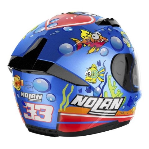 Kask NOLAN N60-6 GEMINI REPLICA 51 RED/BLUE/ORANGE