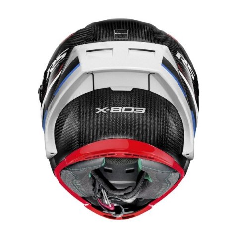 Kask X-LITE X-803 RS U.C. MOTORMASTER 55 BLACK/WHITE/RED/BLUE 'S