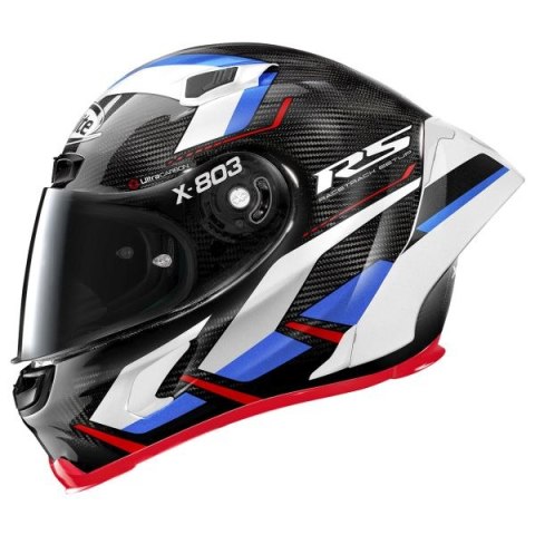 Kask X-LITE X-803 RS U.C. MOTORMASTER 55 BLACK/WHITE/RED/BLUE 'S