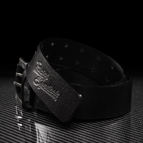 Skórzany pasek Double Black