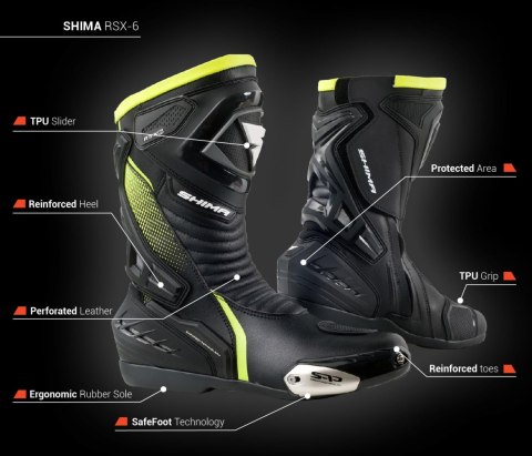 SHIMA RSX-6 MEN FLUO
