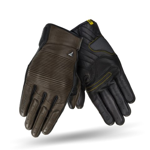 SHIMA BLAKE GLOVES BROWN