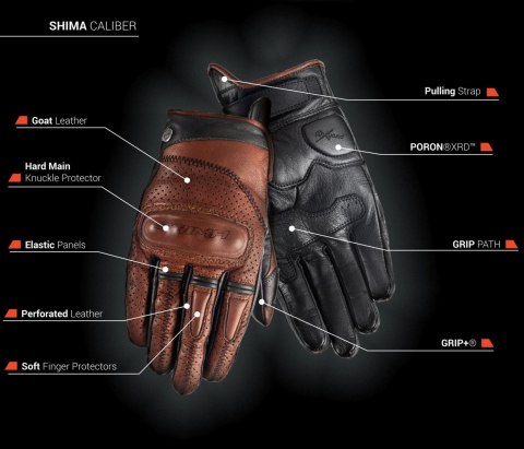 SHIMA CALIBER BROWN