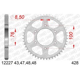 AFAM ZĘBATKA TYŁ STALOWA 12227-52 #428 52 ZĘBY