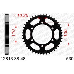 AFAM ZĘBATKA TYŁ STALOWA 12813-45 #530 45 ZĘBY